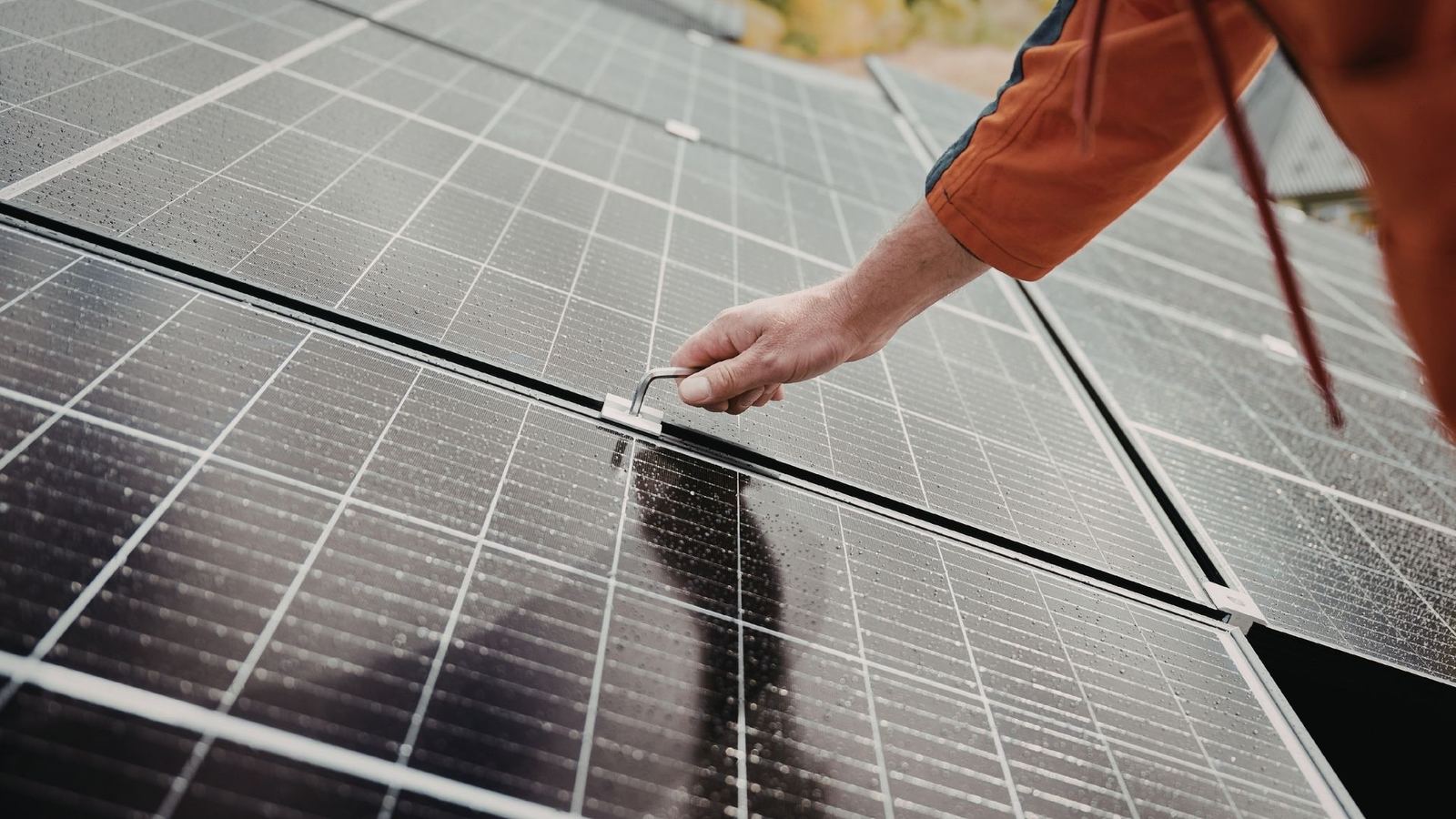 Solar panel reinstall and fastening service near Howell Township NJ